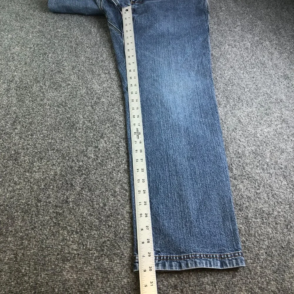 Duluth Trading Jeans Men 32x30 Blue Ballroom Double Flex Carpenter Work Stretch - Picture 6 of 10